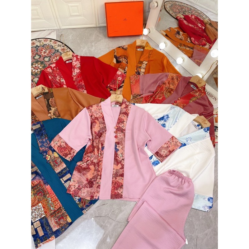 Đồ lam đi chùa bộ phật tử mới in hoa văn lụa siêu hót(ẢNH THẬT100%)