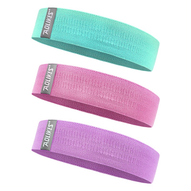 Dây kháng lực Mini Band tập mông chân đùi chính hãng Aolikes 3604 chinhhang