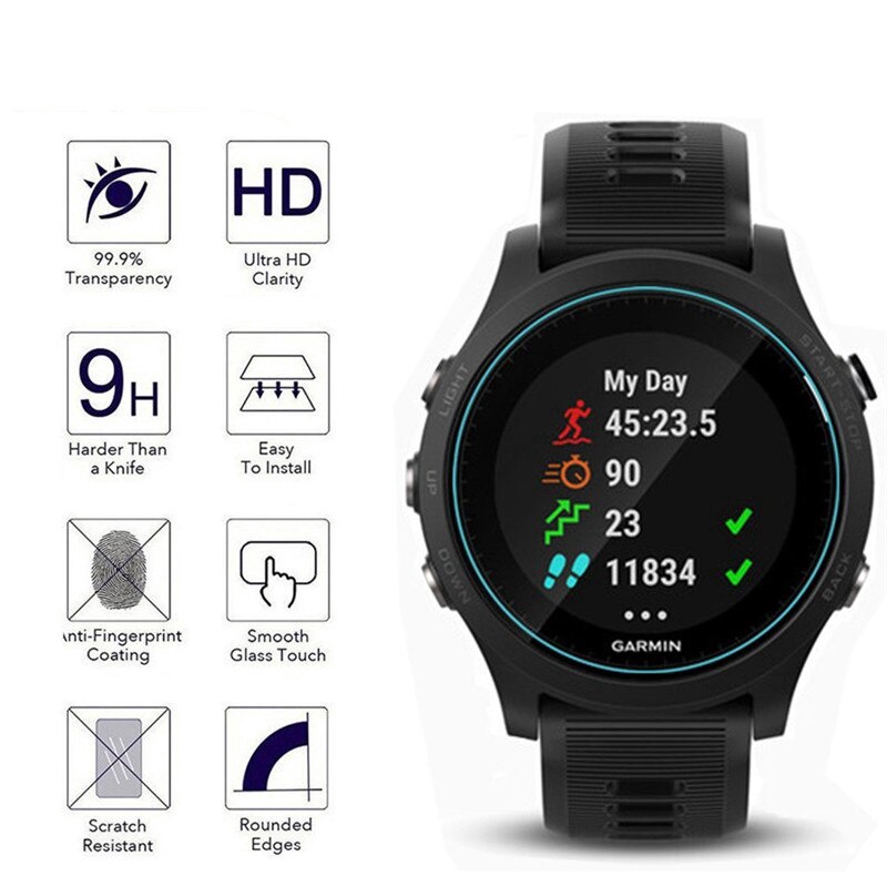 Kính Cường Lực Siêu Mỏng Cho Đồng Hồ Thông Minh Phiên Bản Garmin Forerunner 45