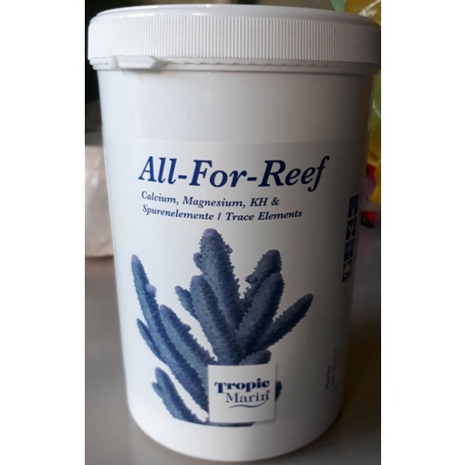 ALL FOR REEF dạng bột bổ sung khoáng chất cho hồ cá biển. chiết lẻ hũ 80g pha 500ml nước RO