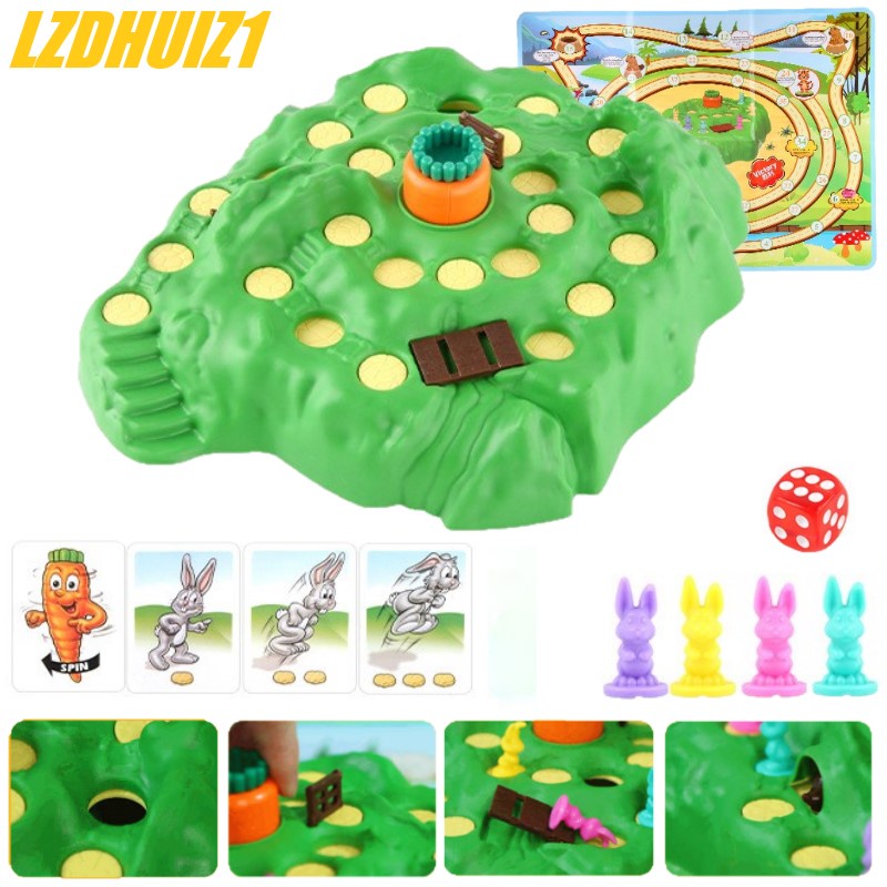 Bộ Trò Chơi Bẫy Thỏ Để Bàn Cho Trẻ Em