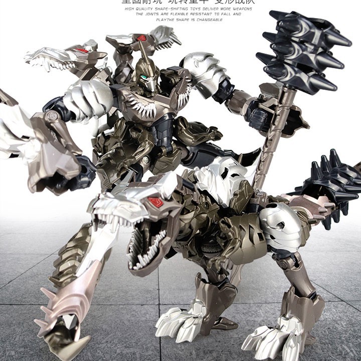 Mô hình chiến binh biến hình khủng long  size nhỏ