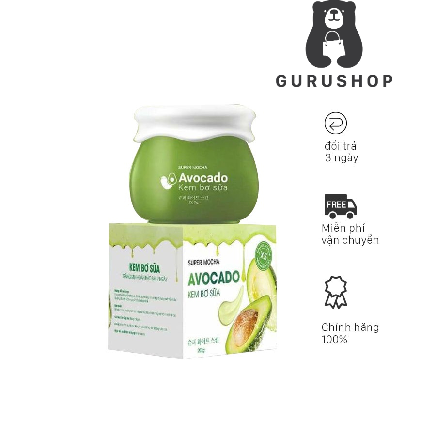 Kem body bơ mocha sữa