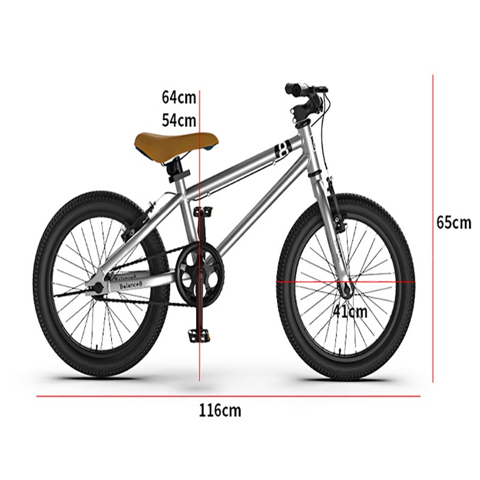 Xe Đạp Trẻ Em Thể Thao 16 - 20inch, Xe Đạp Học Sinh Khung Thép Cao Cấp