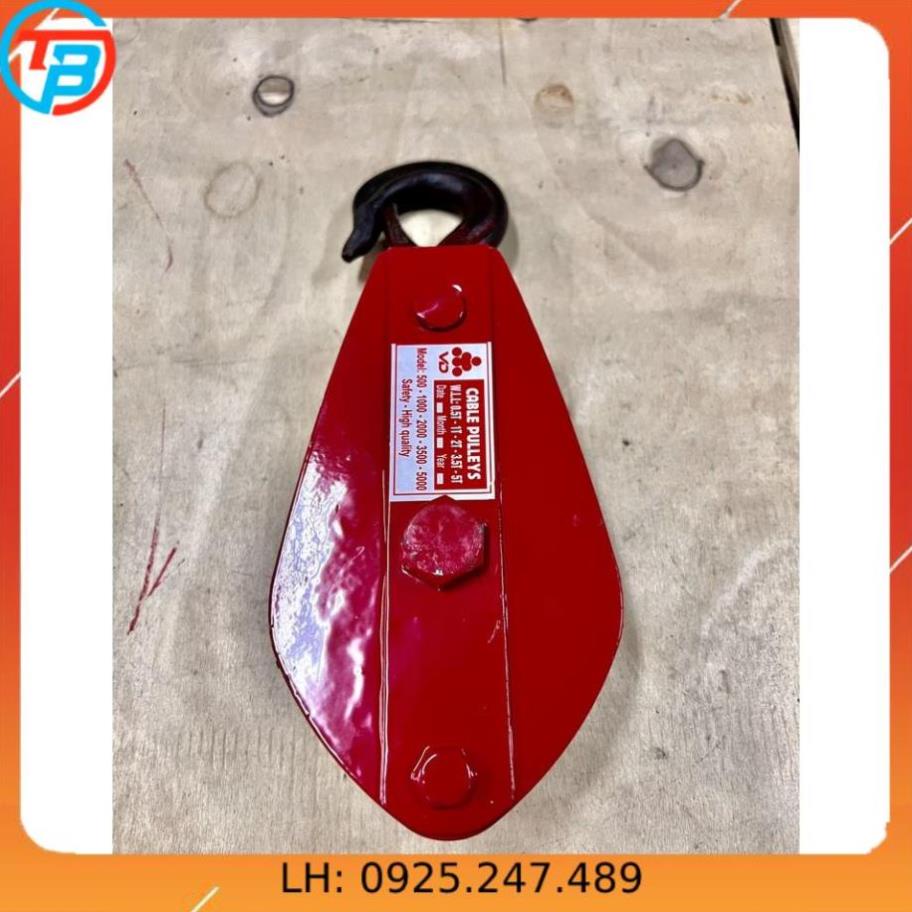Ròng Rọc Pully 500 kg CÁP THÉP Thái Bình VinàN