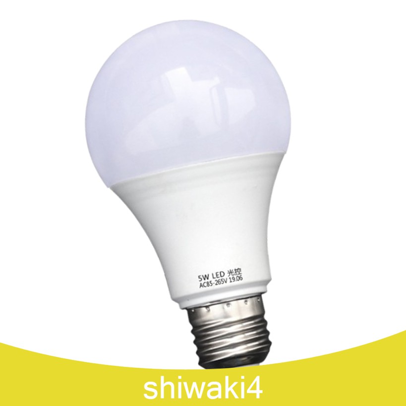 Bóng Đèn Led 5w Cảm Biến Ánh Sáng 6500k