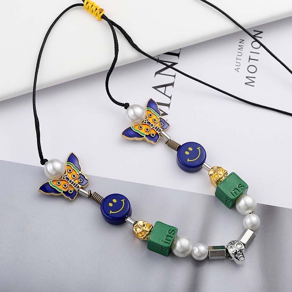 Epoch Vòng cổ Mặt Đầu Lâu Bằng Thép Không Gỉ Phong Cách Hàn Quốc Dành Cho Nam Nữ