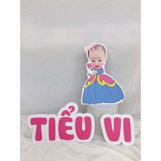 hashtg cầm tay trang trí sinh nhật
