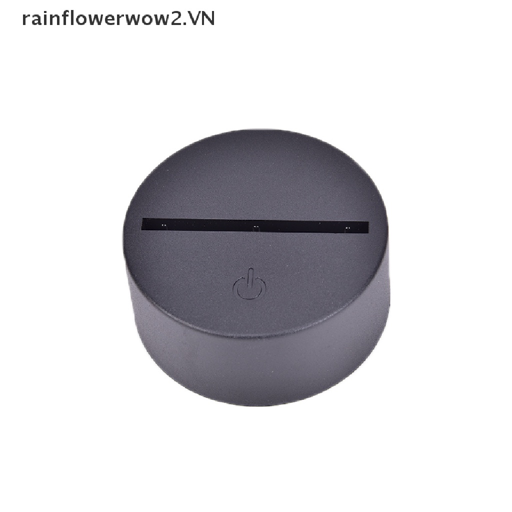 Giá Đỡ Đèn Ngủ 3D LED 7 Màu Kèm Cáp USB Tiện Dụng