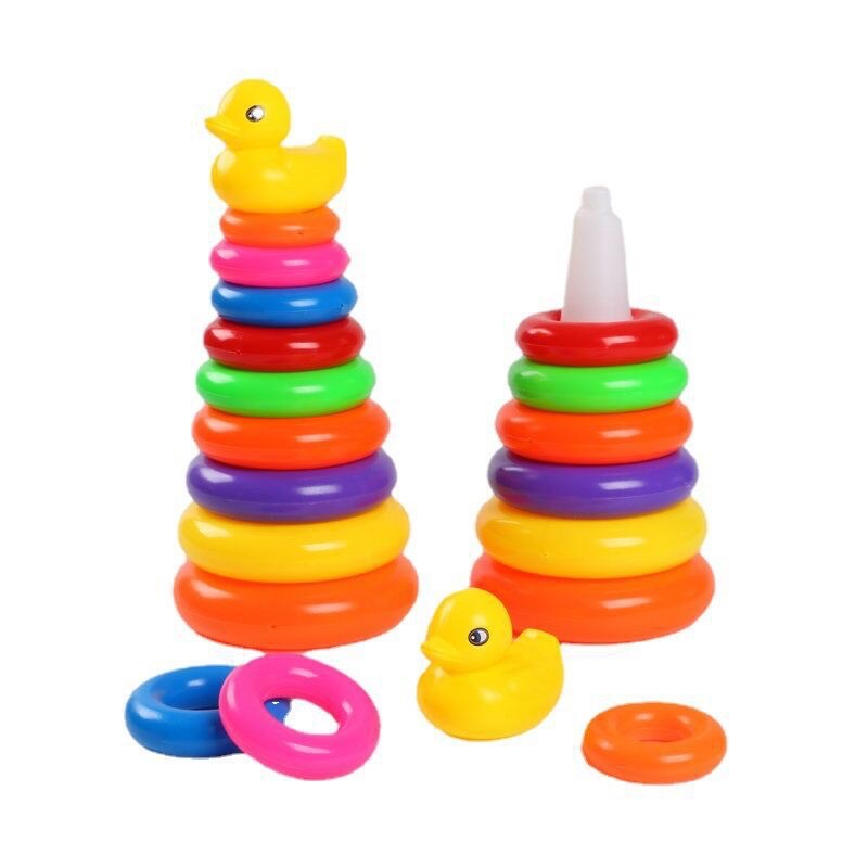 Đồ chơi tháp xếp chồng vịt size lớn cho bé