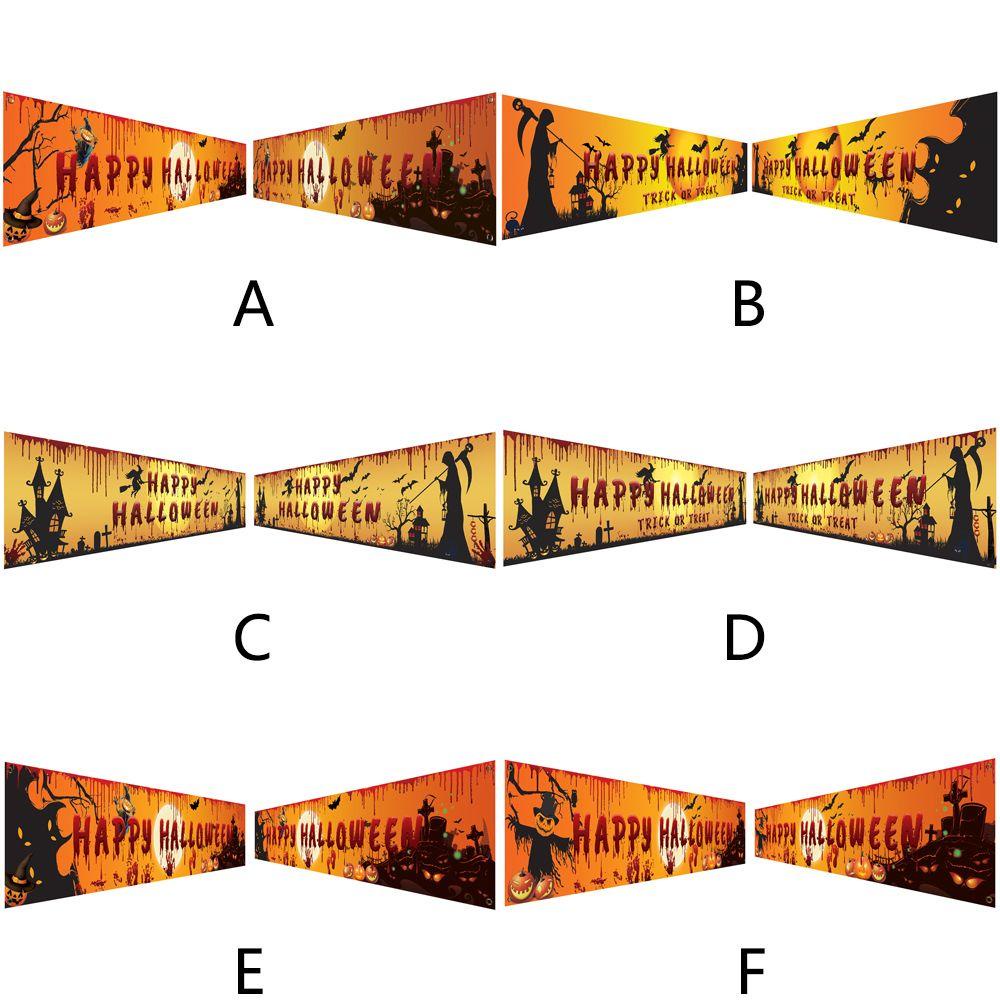 Dây Cờ Treo Trang Trí Halloween Cỡ Lớn 250cm / 8.2Ft