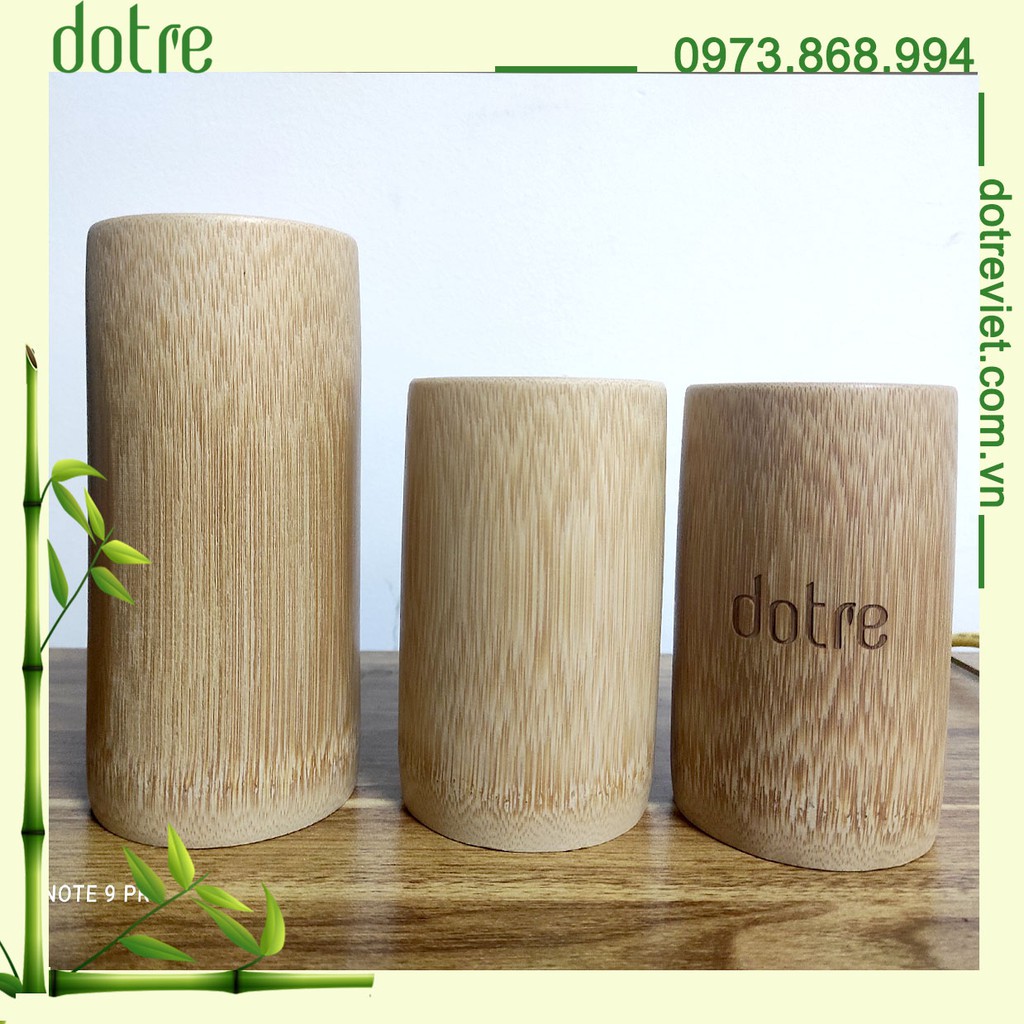 Combo 10 Cốc tre tự nhiên [ Giá tốt ]