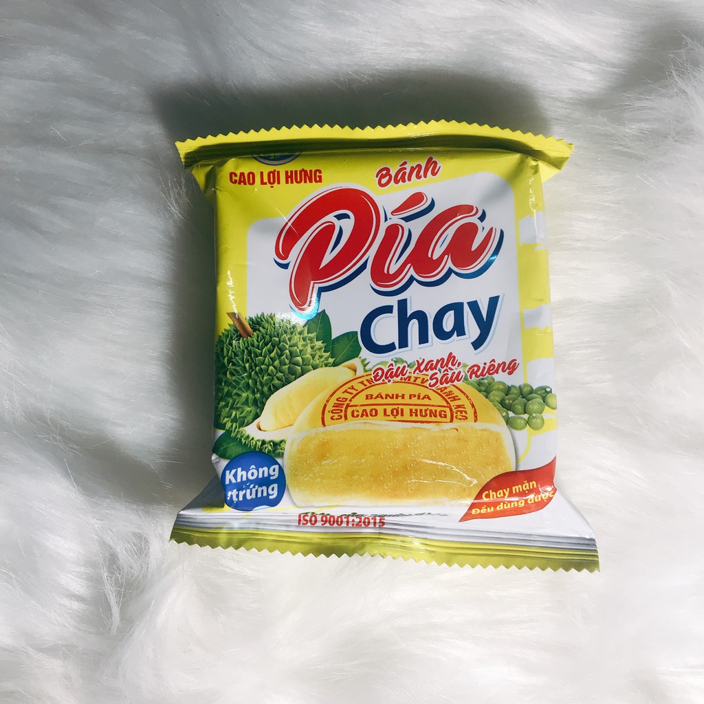 Bánh Pía Chay Cao Lợi Hưng không trứng đặc sản Sóc Trăng món ăn vặt giá rẻ quà biếu sang trọng tinh tế cho Bố Mẹ_70g/cái