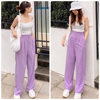 QUẦN ỐNG RỘNG LƯNG CAO