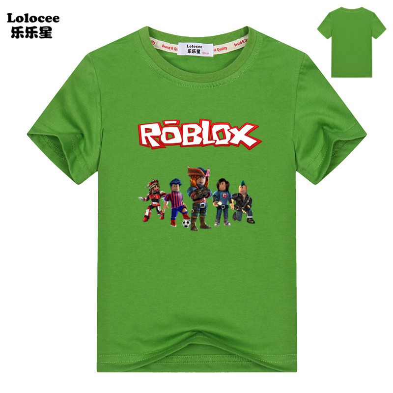 ROBLOX Áo Thun In Hình Cho Bé Trai Từ 4-14 Tuổi