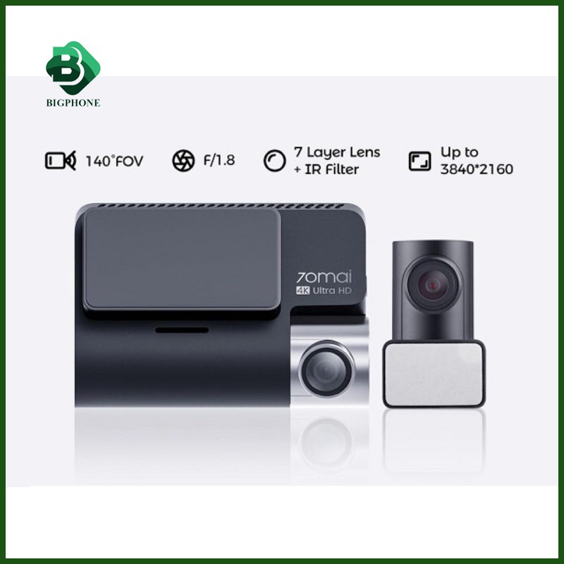 [Mã SKAMA07 giảm 8% đơn 250k]Camera Hành Trình Xiaomi 70mai A800 4k Dash cam nội địa | BigBuy360 - bigbuy360.vn
