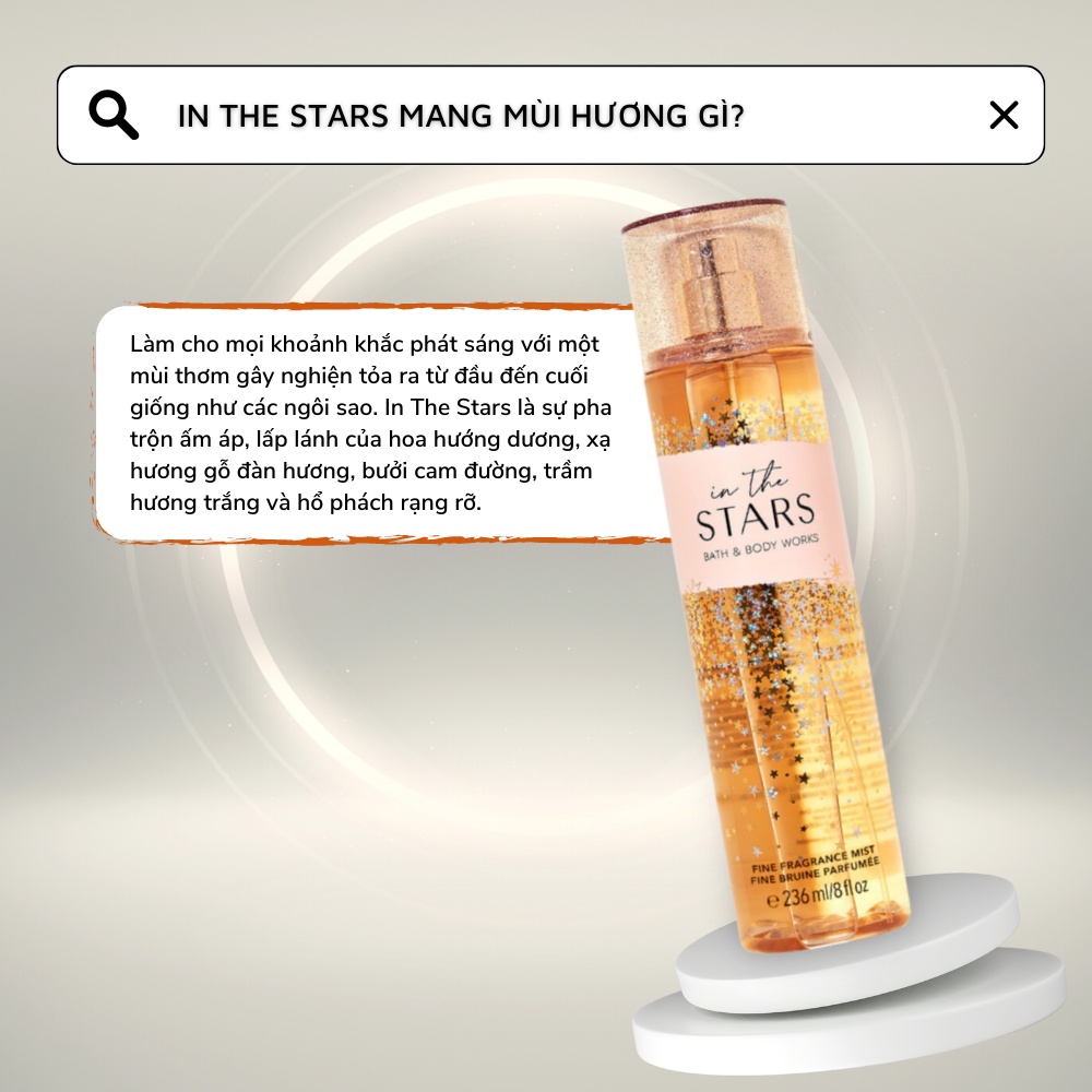 Xịt Thơm Body Bath & Body Works In The Stars 236ml