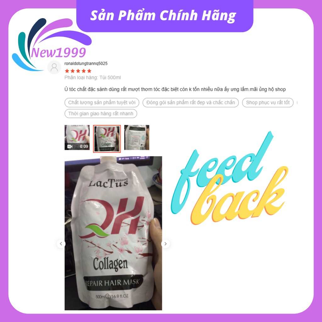 Kem ủ tóc Lactus season 500ml giảm gãy rụng phục hồi hư tổn chống xơ rối và tăng cường độ ẩm