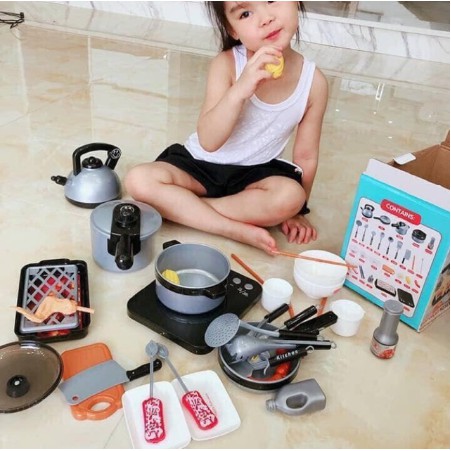 Bộ đồ chơi nấu ăn 36 món