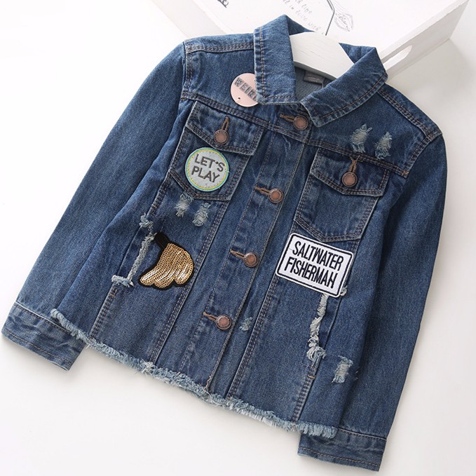 Áo khoác denim BABE KERR hàng xuất Âu