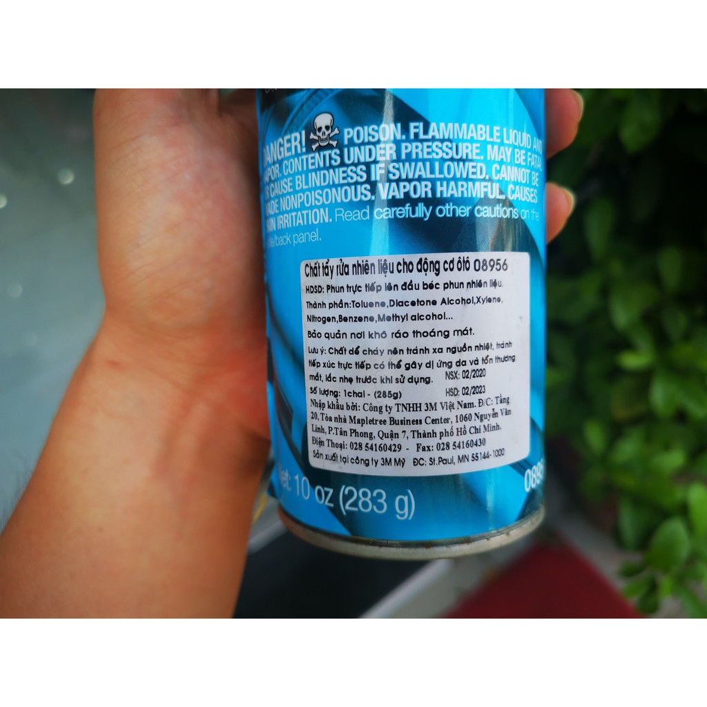 Dung Dịch Vệ Sinh Kim Phun Xăng Động Cơ Ô Tô 3M 08956