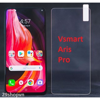 Kính cường lực Vsmart Aris Pro (Chuẩn 9H Trong Suốt, Không Full)