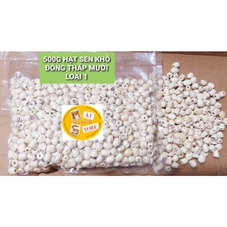 500G HẠT SEN KHÔ ĐỒNG THÁP MƯỜI LOẠI 1