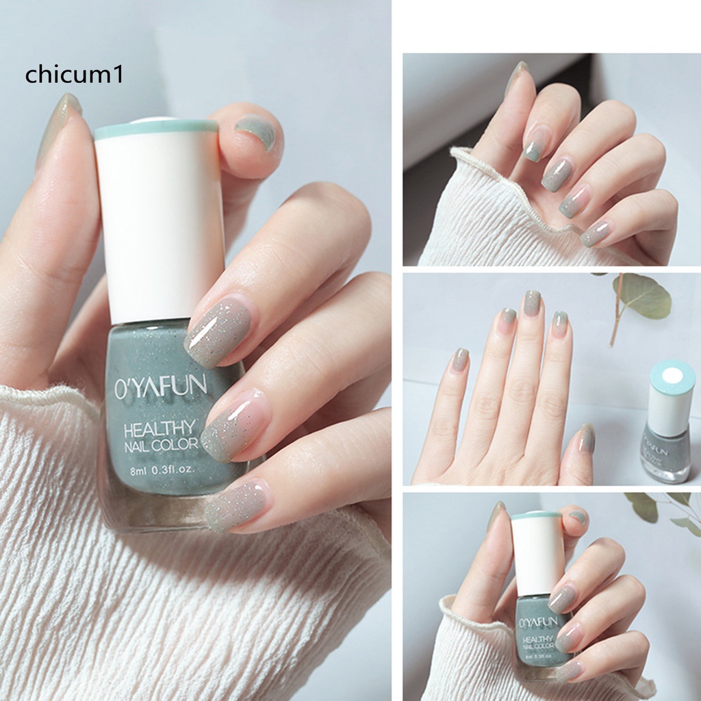 [Hàng mới về] Sơn móng tay chiết xuất nước hoa lâu trôi màu sắc thời trang