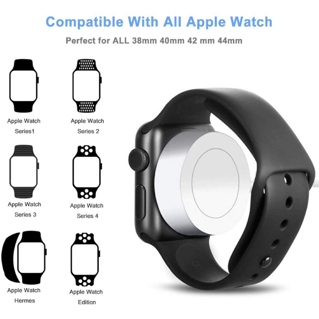 Mfi Đế Sạc Từ Tính Không Dây Cho Đồng Hồ Thông Minh apple watch iwatch