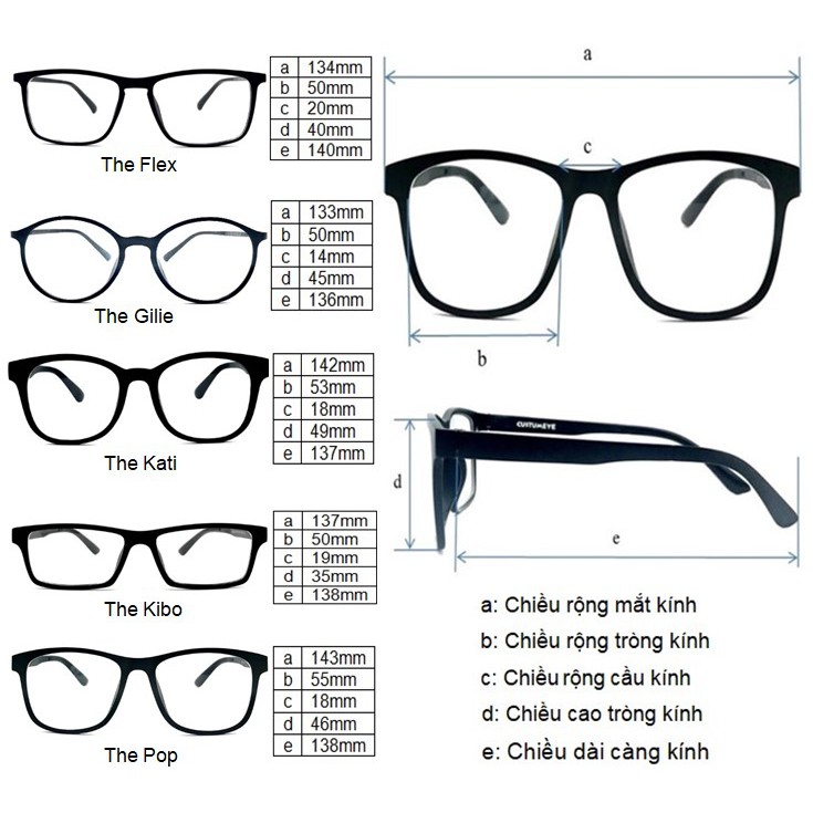 GỌNG KÍNH❤️Mắt kính Custumeye❤️Cận râm thời trang nam nữ nhiều màu gọng vuông tròn Hot Trend | BigBuy360 - bigbuy360.vn