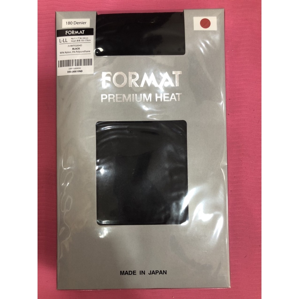 Quần tất nữ FORMAT siêu ấm Premium heat B9TIG004D