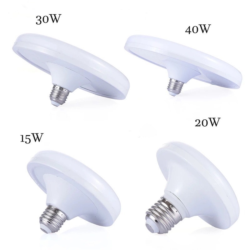 15W 20W 30W 40W Replaceable LED Bulb/ Household Super Bright Power Saving UFO Light/ Warehouse Spotlight Lamps