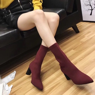 Bốt Len Cao Cấp Ảnh Chụp Thật