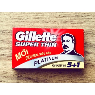 Lưỡi lam Gillette Super Thin hộp 5 cái