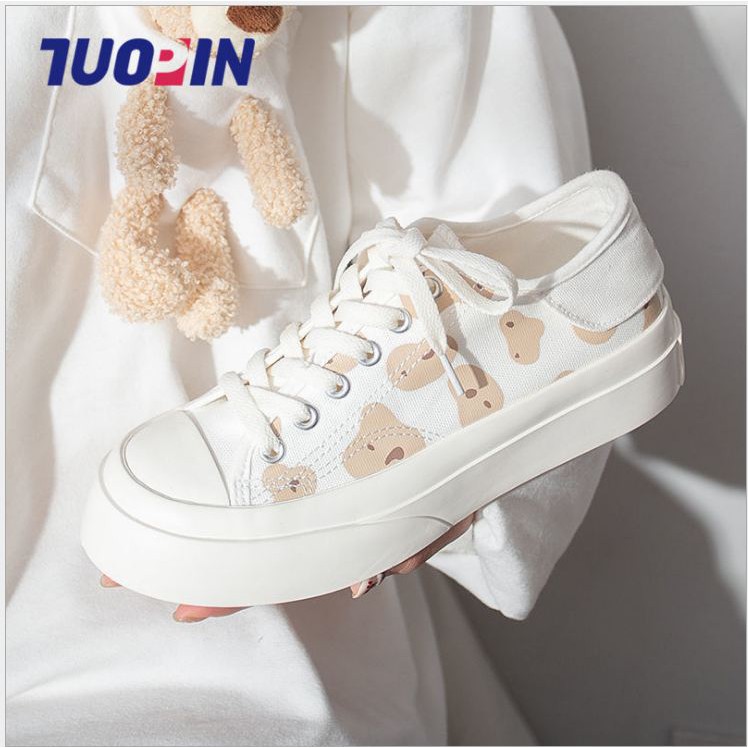 Giầy thể thao chất vải canvas mềm nữ bò sữa cow milk dáng cơ bản basic 2021_VIDEO