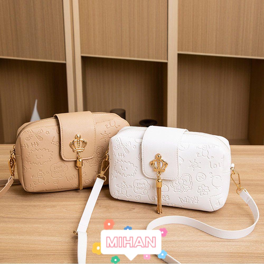 Túi Đeo Chéo Da PU Mềm MIHAN1