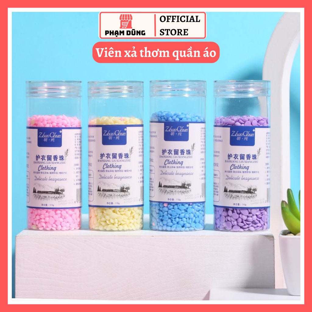 Viên Xả Thơm Quần Áo Hương Nước Hoa Hàng Nội Địa Hộp 110gr