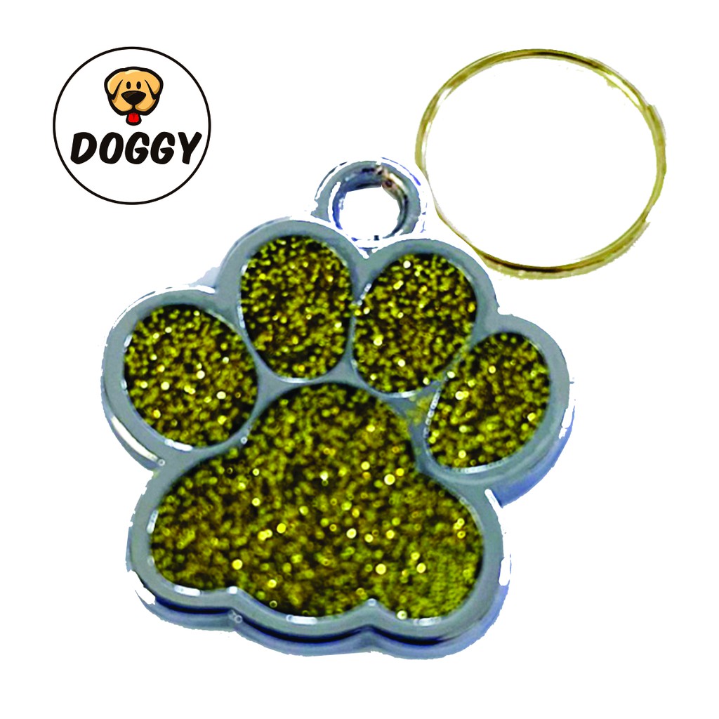 [Hót Nhất 2021] Bảng Tên Chó Mèo Sắc Màu Lấp Lánh, Thẻ Tên Mèo Siêu Cute – DOGGY Shop