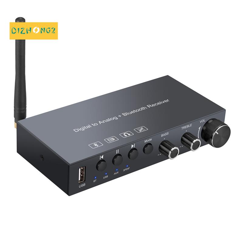 Bộ khuếch đại âm thanh kỹ thuật số 192KHz kết nối Bluetooth với giắc cắm 3.5mm