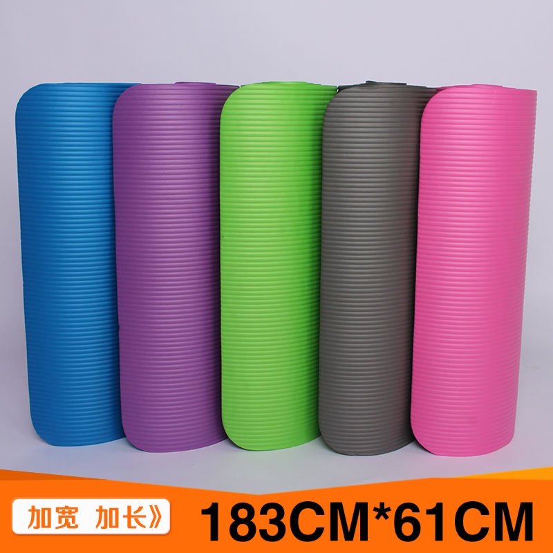 Thảm Tập Yoga Dày 10 / 15mm Rộng 61 / 80cm Chuyên Dùng Cho Người Lớn