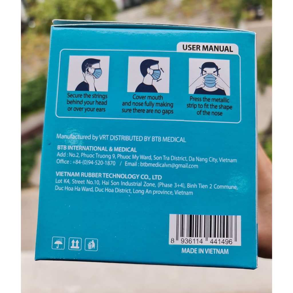 Khẩu trang y tế BTB Medical Daily 3 lớp | BigBuy360 - bigbuy360.vn