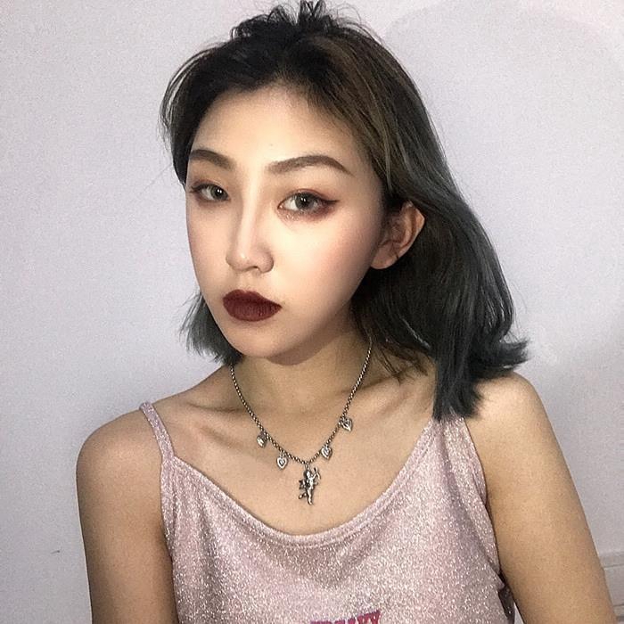 [Mã FASHIONCB232 hoàn tối đa 15K xu đơn 50K] Vintage Eros Cupid Archery Angel Heart Pendant Necklace | BigBuy360 - bigbuy360.vn