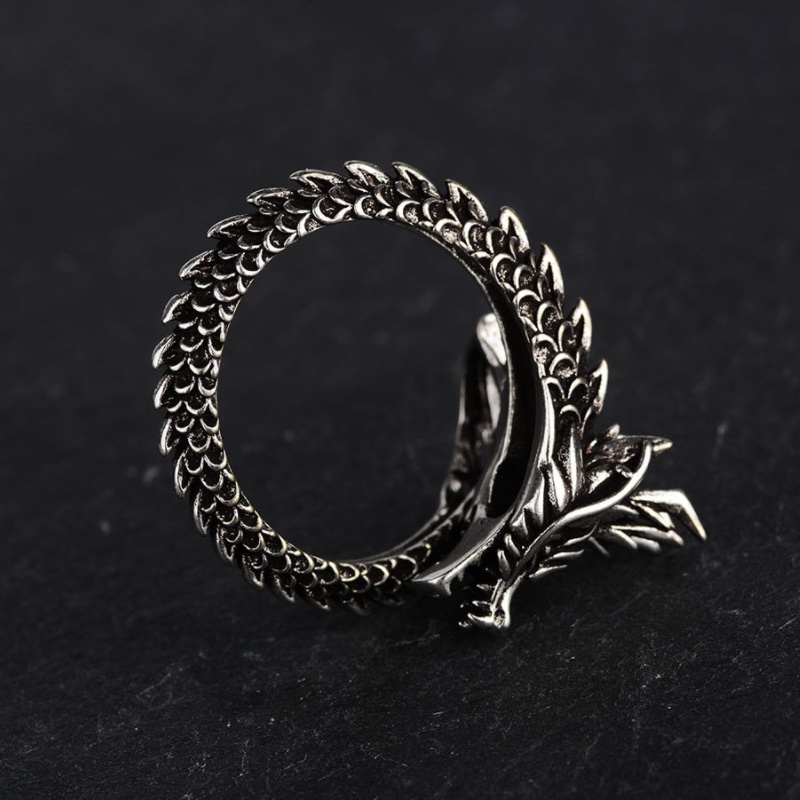 Nhẫn Nam Hình Rồng Có Thể Điều Chỉnh Kích Cỡ