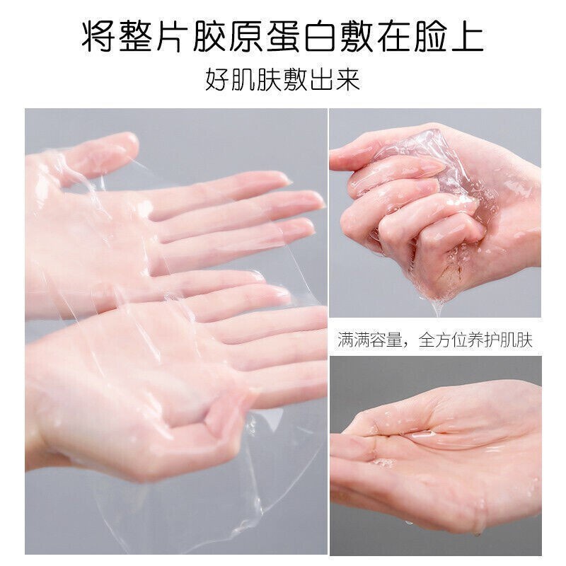 [Hàng mới về] Mặt nạ Collagen Hyaluronic Acid chăm sóc nuôi dưỡng làm sáng da