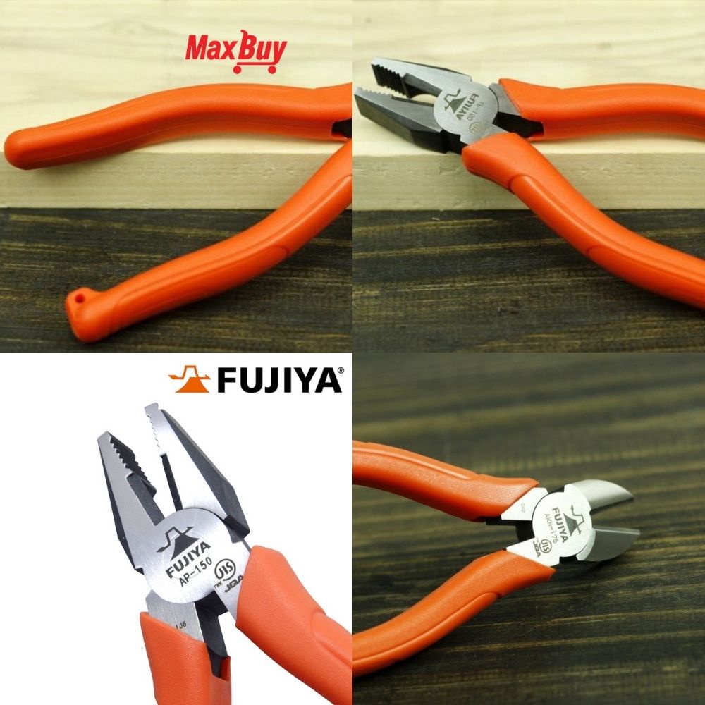 Kìm đa năng cắt dây thép dây đồng mini nhật bản Fujiya AP-175, AP-150 nhật khẩu chính hãng giao hỏa tốc HN