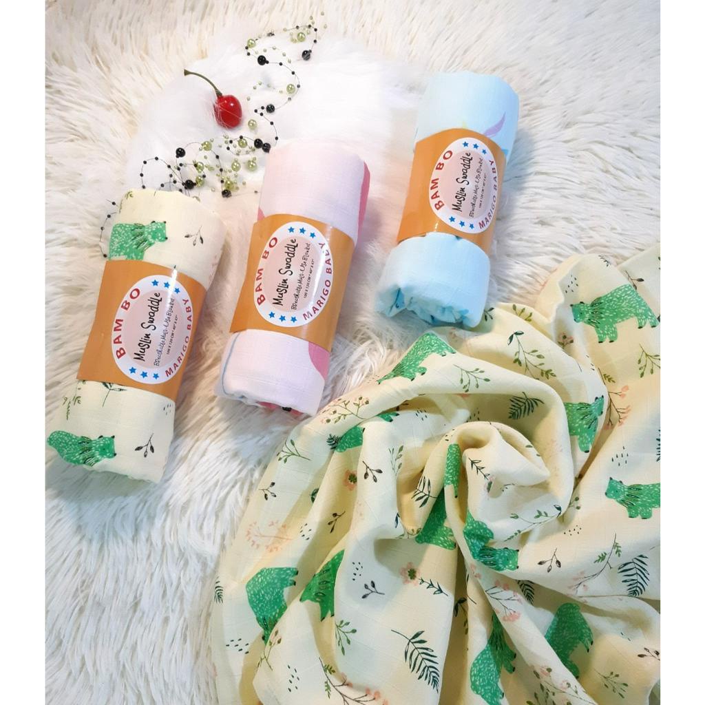 Khăn Tắm Em Bé, Khăn Aden Sợi Tre 2 lớp Mềm Mát cho bé