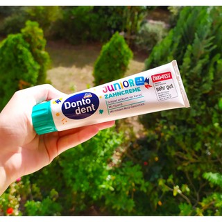Kem đánh răng cho bé từ 6 tuổi - Dontodent Zahnpasta Junior, ab 6 Jahre, 100ml