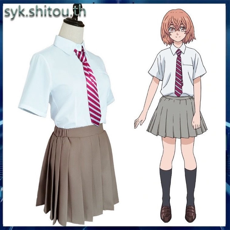 Anime Tokyo Revergers black and red cartoon costumes for men and women Mikey for christmas or halloween | BigBuy360 - bigbuy360.vn