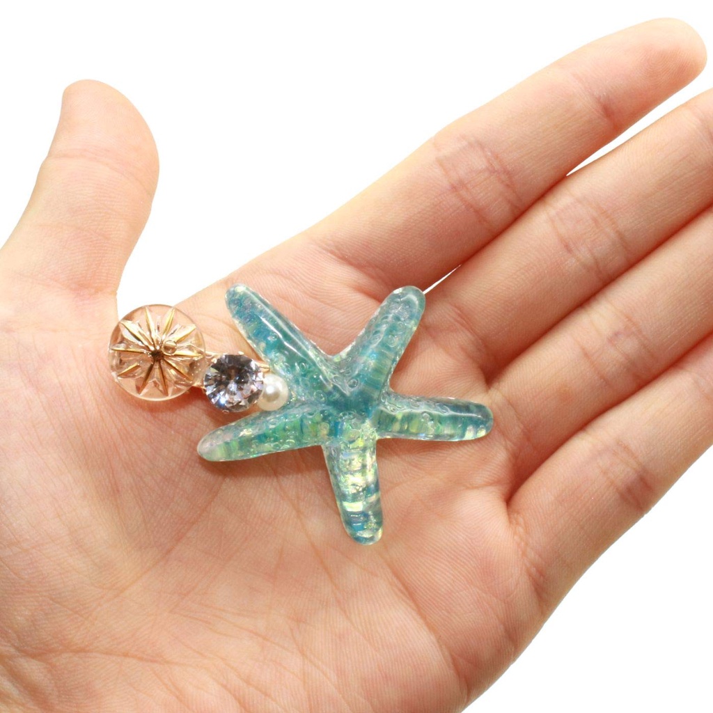 Kẹp tóc hình vỏ sò/ sao biển dễ thương dành cho nữ