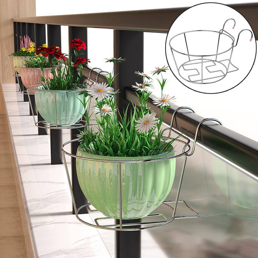 LAKAMIER Chậu Hoa Treo Cửa Sổ Ban Công Chắc Chắn